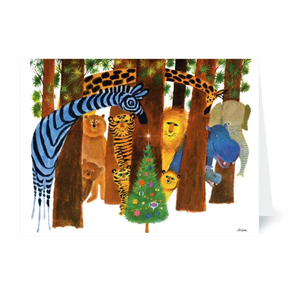 Holiday Cards*The Met Store Seiden: Forest Frolic Holiday Cards