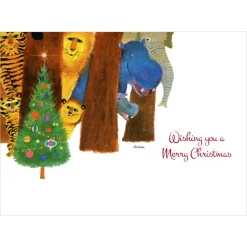Holiday Cards*The Met Store Seiden: Forest Frolic Holiday Cards