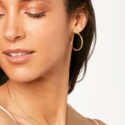 Earrings*The Met Store Serpentine Hoop Earrings