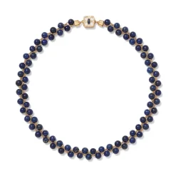 Necklaces*The Met Store Spanish Baldric Lapis Braided Necklace