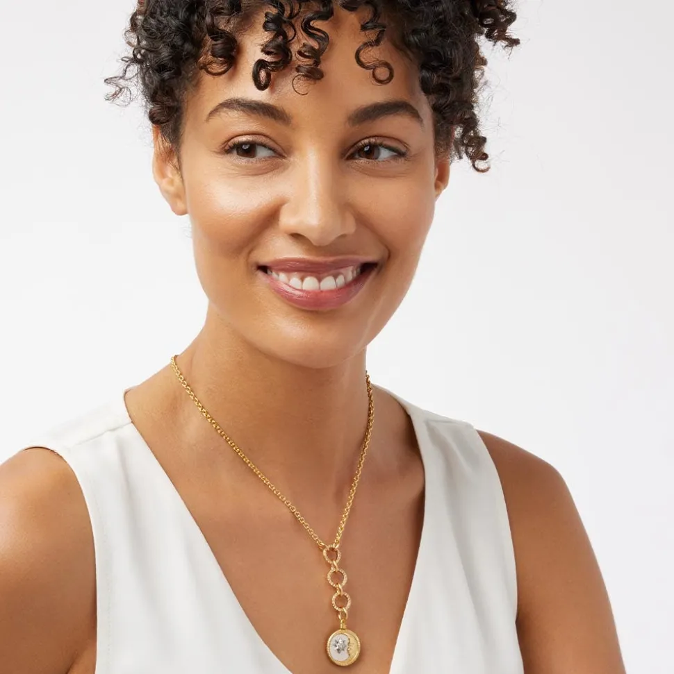 Necklaces*The Met Store Spanish Day and Night Reversible Lariat Pendant Necklace