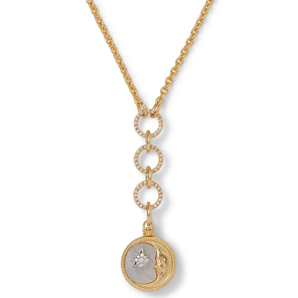 Necklaces*The Met Store Spanish Day and Night Reversible Lariat Pendant Necklace