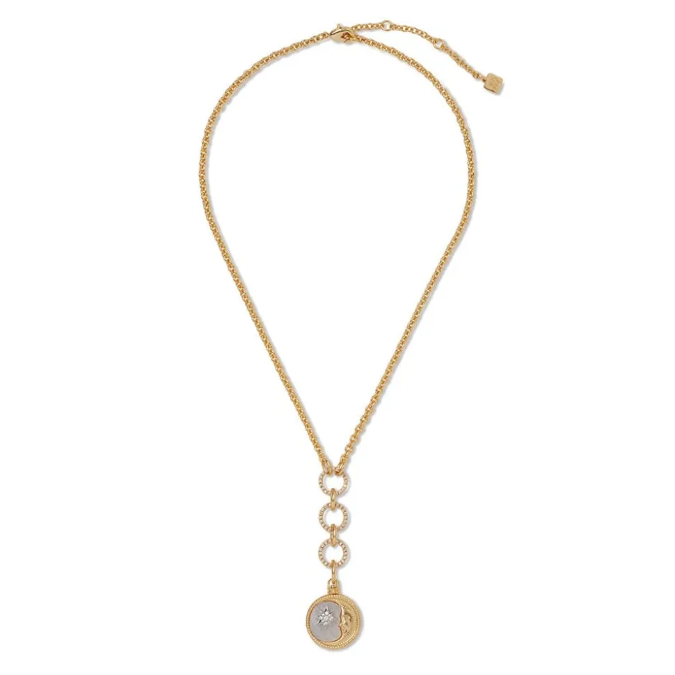 Necklaces*The Met Store Spanish Day and Night Reversible Lariat Pendant Necklace