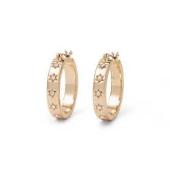 Earrings*The Met Store Star Hoop Earrings