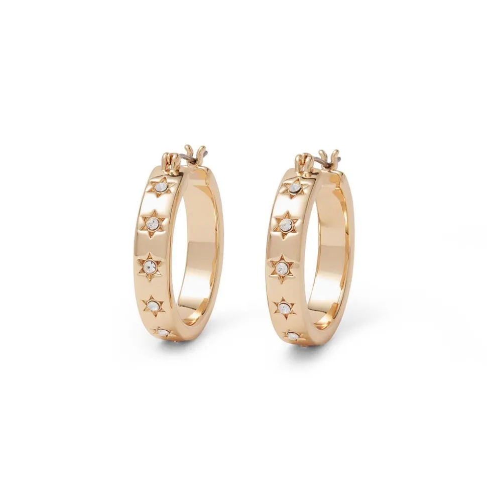 Earrings*The Met Store Star Hoop Earrings