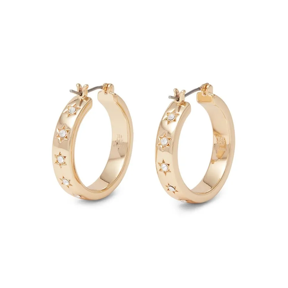 Earrings*The Met Store Star Hoop Earrings