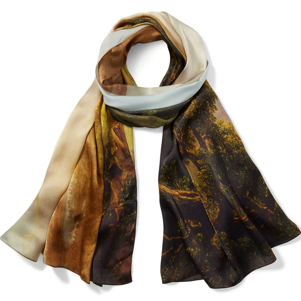 Scarves & Wraps*The Met Store Sublime Landscapes Durand Oversize Oblong Silk Scarf