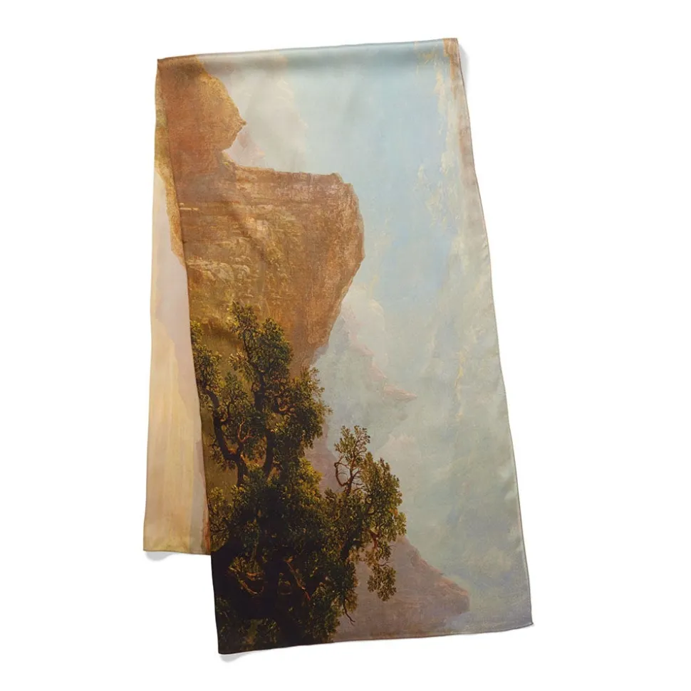 Scarves & Wraps*The Met Store Sublime Landscapes Durand Oversize Oblong Silk Scarf