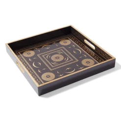 Tableware|Decorative Accents*The Met Store Sumatran Symbols Lacquer Tray