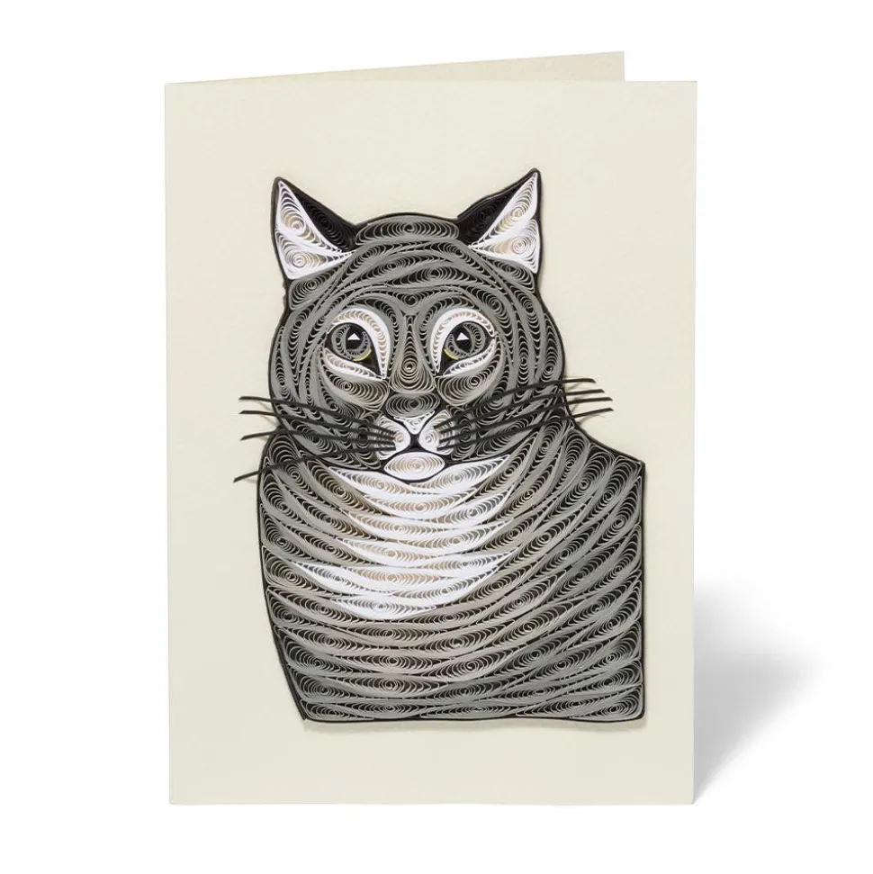 Notecards & Correspondence*The Met Store The Favorite Cat Quilled Card