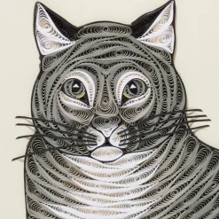 Notecards & Correspondence*The Met Store The Favorite Cat Quilled Card