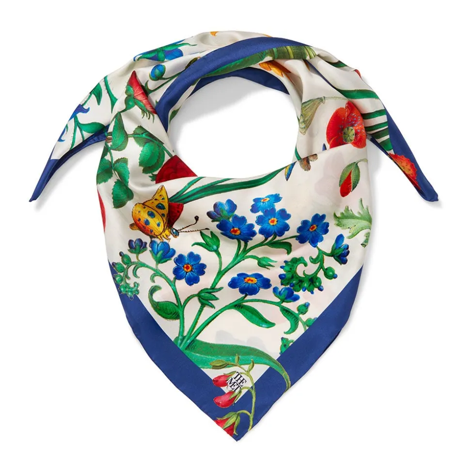 Scarves & Wraps*The Met Store The Met Cloisters Garden Square Silk Scarf