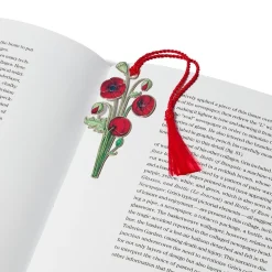 Office*The Met Store The Met Cloisters Garden Poppy Bookmark