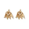 Earrings*The Met Store The Met Cloisters Garden Fava Bean Stud Earrings