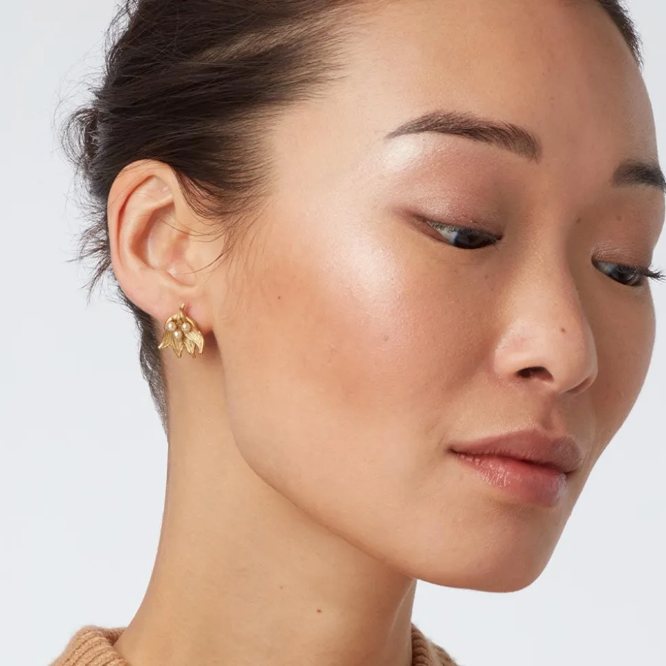 Earrings*The Met Store The Met Cloisters Garden Fava Bean Stud Earrings