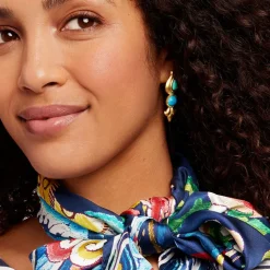 Earrings*The Met Store Tibetan Turquoise Drop Earrings