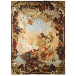 Scarves & Wraps*The Met Store Tiepolo Allegory of the Planets and Continents Oversize Unisex Oblong Silk Scarf