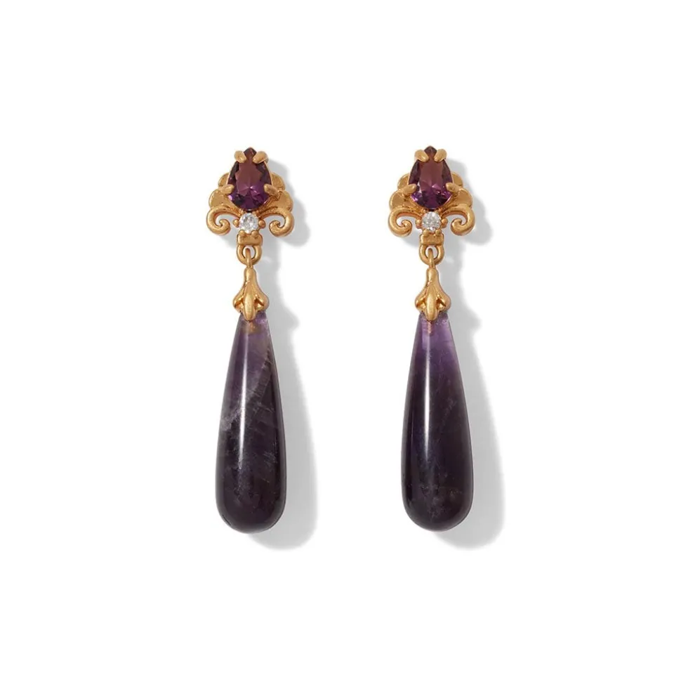 Earrings*The Met Store Turkish Amethyst Drop Earrings