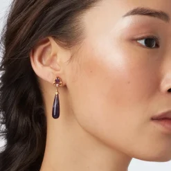 Earrings*The Met Store Turkish Amethyst Drop Earrings