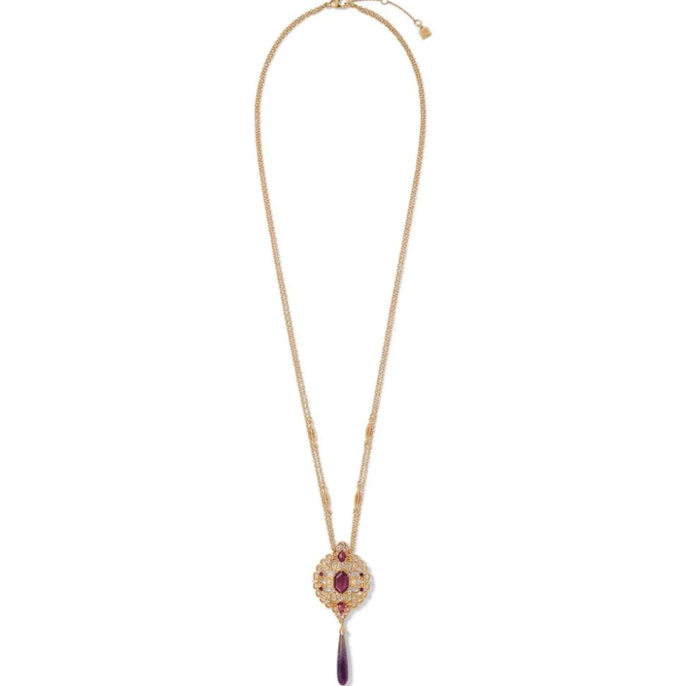 Necklaces*The Met Store Turkish Amethyst Long Pendant Necklace