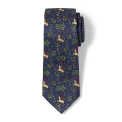 Small Accessories*The Met Store Unicorn in a Garden Silk Necktie