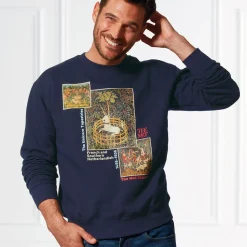 Clothing*The Met Store Unicorn Tapestries Crew Neck Sweatshirt