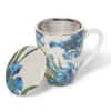 Tableware*The Met Store Van Gogh Irises Covered Mug with Tea Infuser