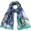 Scarves & Wraps*The Met Store Van Gogh Irises Oblong Silk Scarf