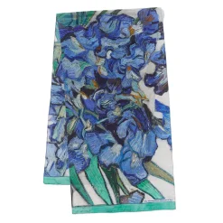 Scarves & Wraps*The Met Store Van Gogh Irises Oblong Silk Scarf