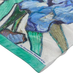 Scarves & Wraps*The Met Store Van Gogh Irises Oblong Silk Scarf