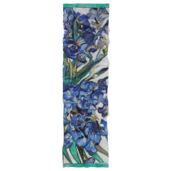 Scarves & Wraps*The Met Store Van Gogh Irises Oblong Silk Scarf
