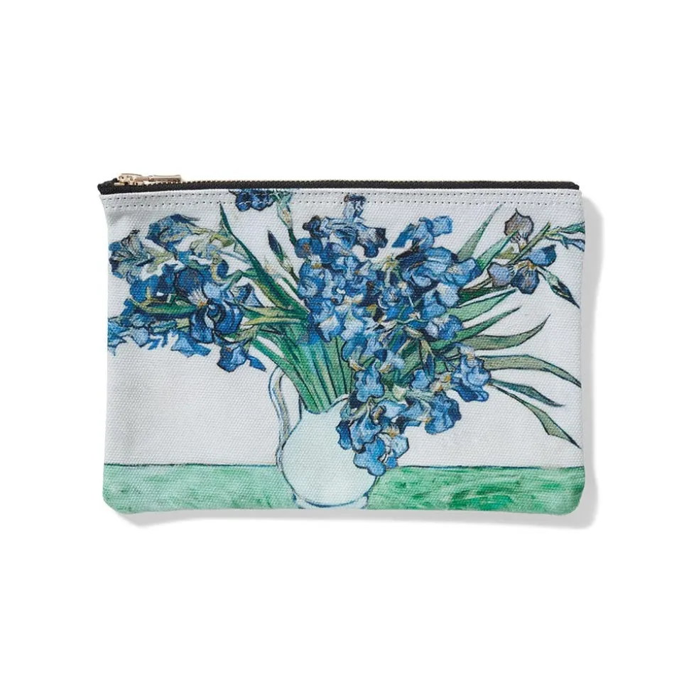 Bags*The Met Store Van Gogh Irises Zip Pouch