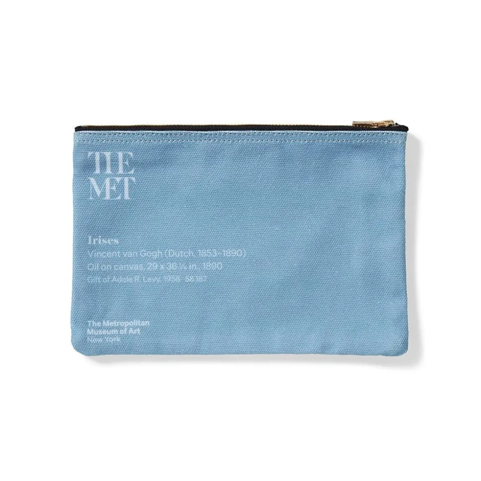 Bags*The Met Store Van Gogh Irises Zip Pouch