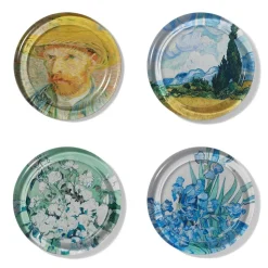 Tableware*The Met Store Van Gogh Paintings Glass Coasters