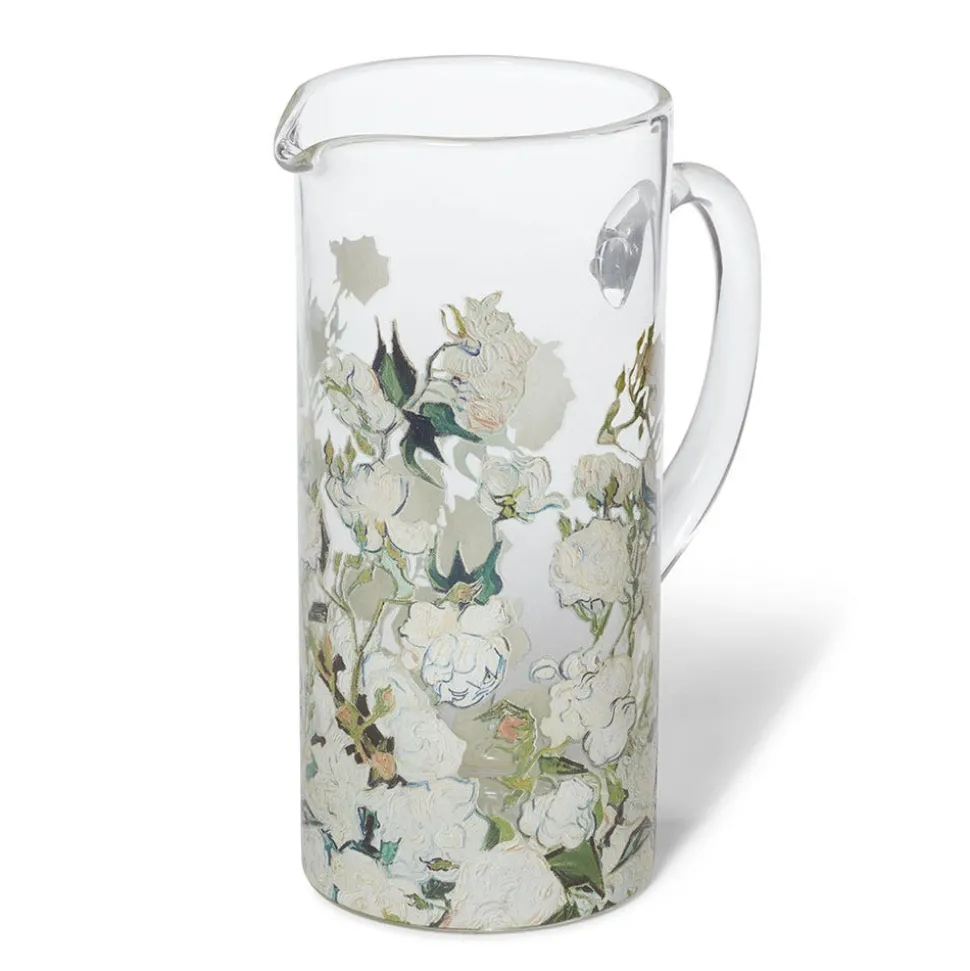Tableware*The Met Store Van Gogh Roses Glass Pitcher