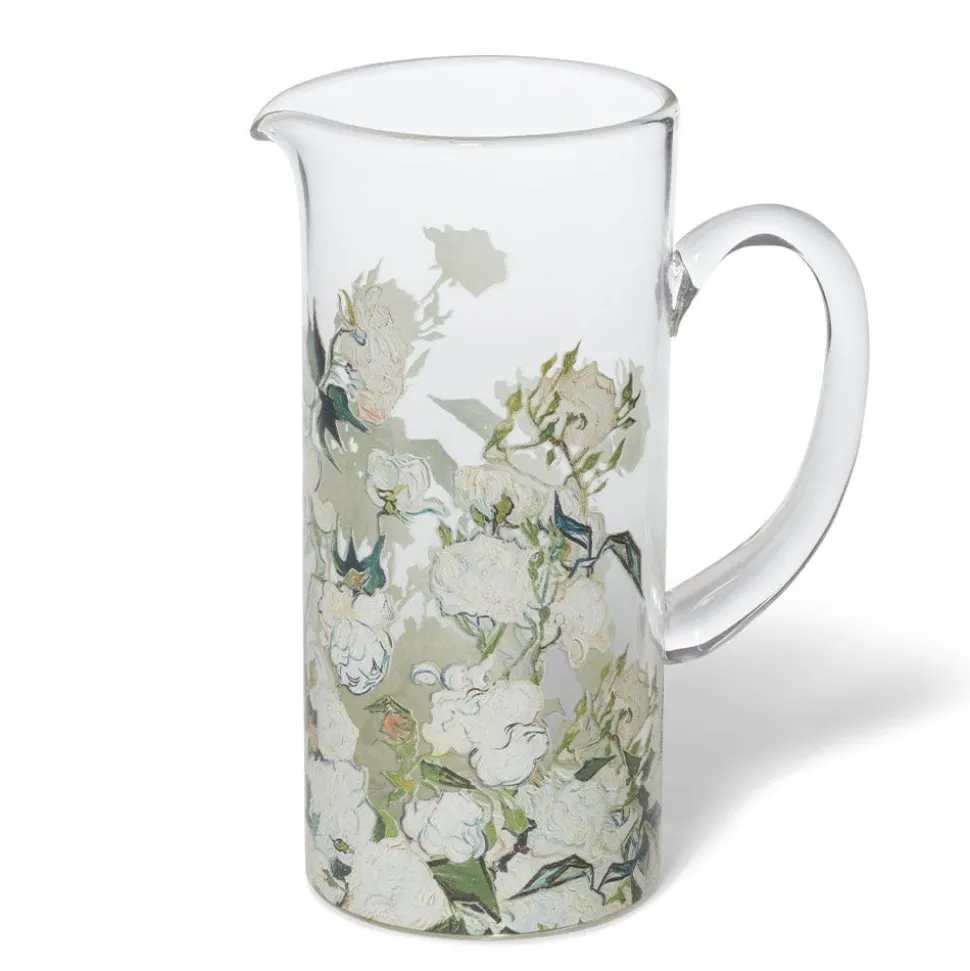 Tableware*The Met Store Van Gogh Roses Glass Pitcher