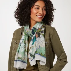 Scarves & Wraps*The Met Store Van Gogh Roses Oblong Silk Scarf
