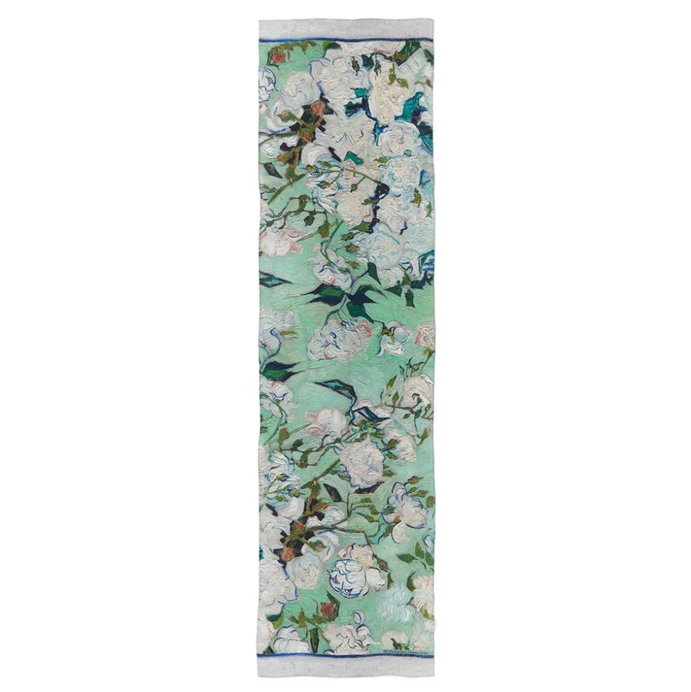 Scarves & Wraps*The Met Store Van Gogh Roses Oblong Silk Scarf