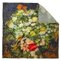 Scarves & Wraps*The Met Store Van Gogh Stylized Nature Double-Sided Square Silk Scarf