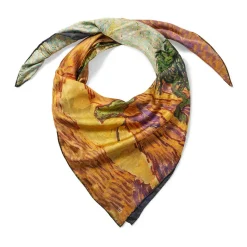 Scarves & Wraps*The Met Store Van Gogh Stylized Nature Double-Sided Square Silk Scarf