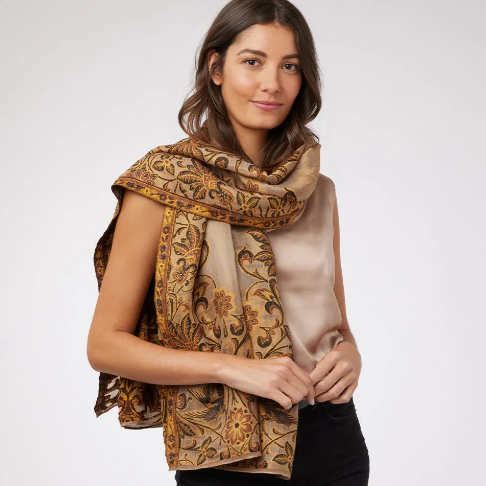 Scarves & Wraps*The Met Store Victorian Foliate Jacquard Shawl