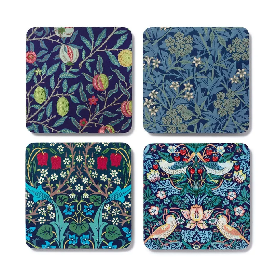 Tableware*The Met Store William Morris Patterns Coasters