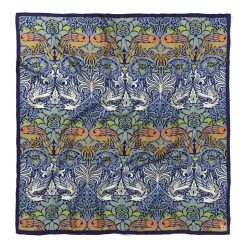 Scarves & Wraps*The Met Store William Morris Peacock and Dragon Square Silk Scarf
