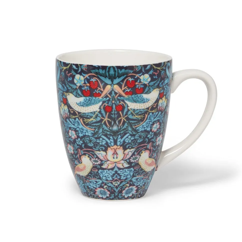 Tableware*The Met Store William Morris Strawberry Thief Covered Mug with Tea Infuser