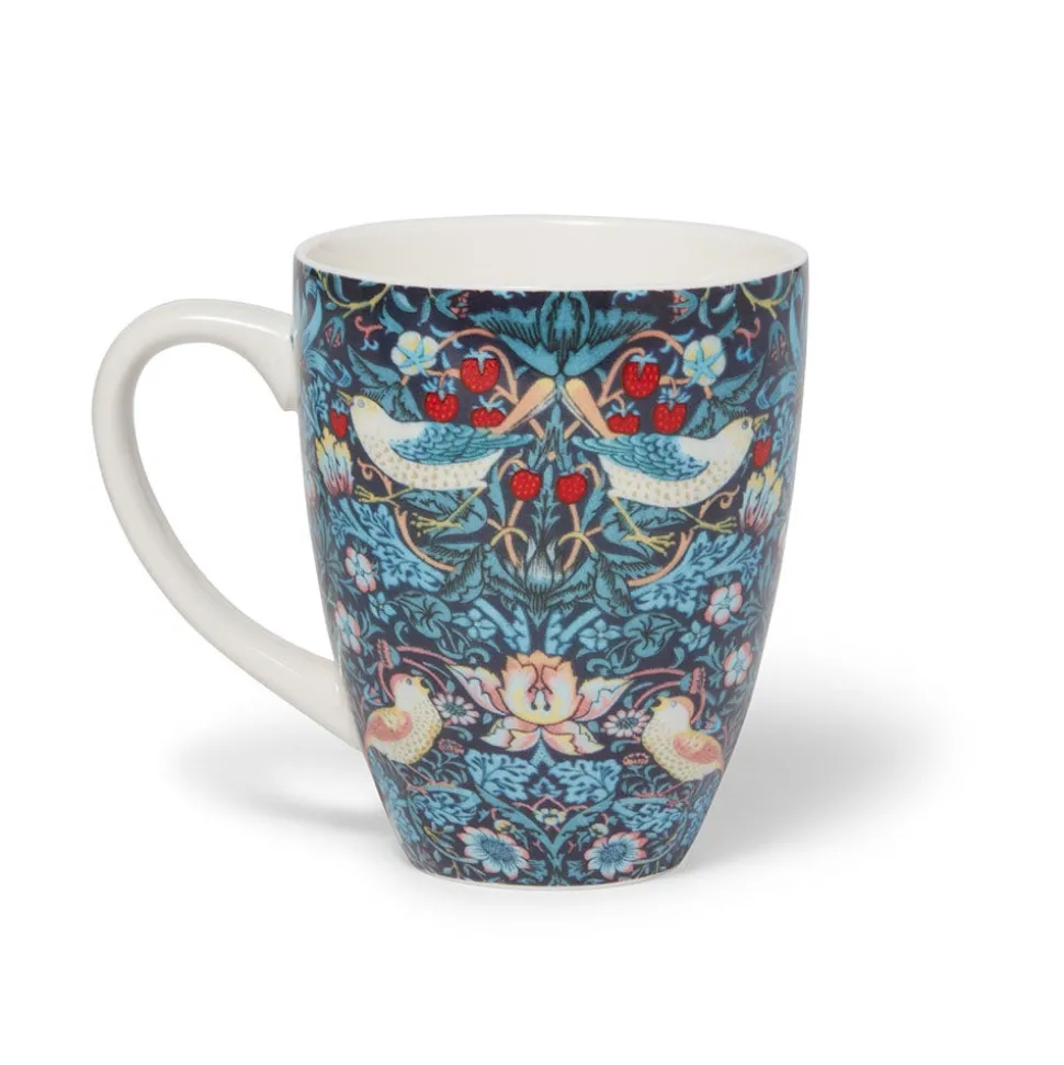 Tableware*The Met Store William Morris Strawberry Thief Covered Mug with Tea Infuser