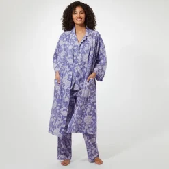 Clothing*The Met Store William Morris Wild Tulip Women's Cotton Robe