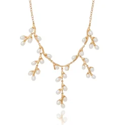 Necklaces*The Met Store Willow Catkins Pearl Bib Necklace