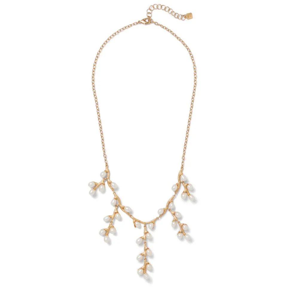 Necklaces*The Met Store Willow Catkins Pearl Bib Necklace