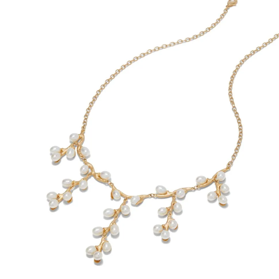 Necklaces*The Met Store Willow Catkins Pearl Bib Necklace