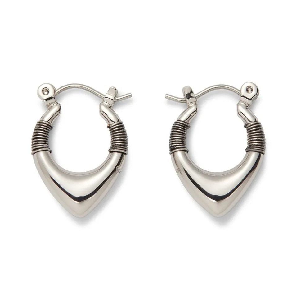 Earrings*The Met Store Wrapped Chevron Huggie Earrings